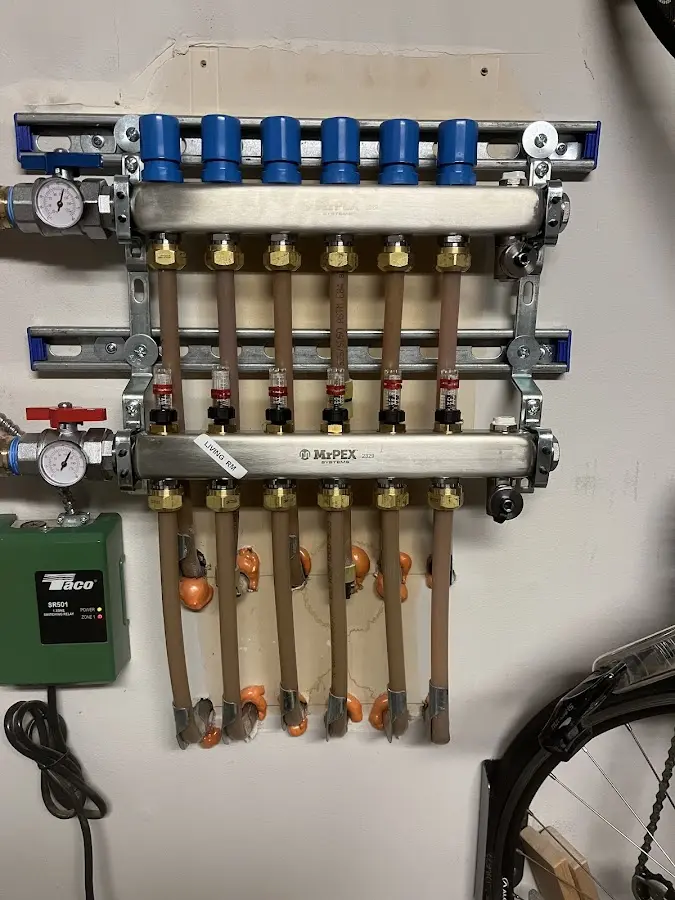 Plumber performing Leak Detection at a residential property in Beloit